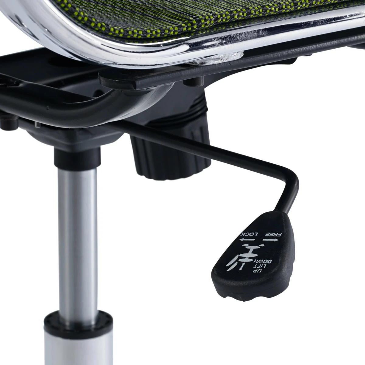 Bürostuhl "Mesh" Metall Mit Netzbezug Mesh Grün – Bild 4