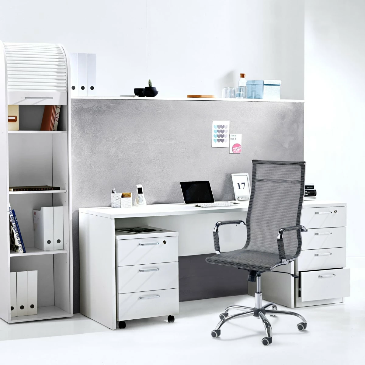 Rollcontainer, Klein Cleo Weiß – Bild 3