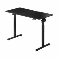 Juskys Höhenverstellbarer Schreibtisch Office Stand 120x60cm - Elektrisch, Memory-Funktion - Schwarz