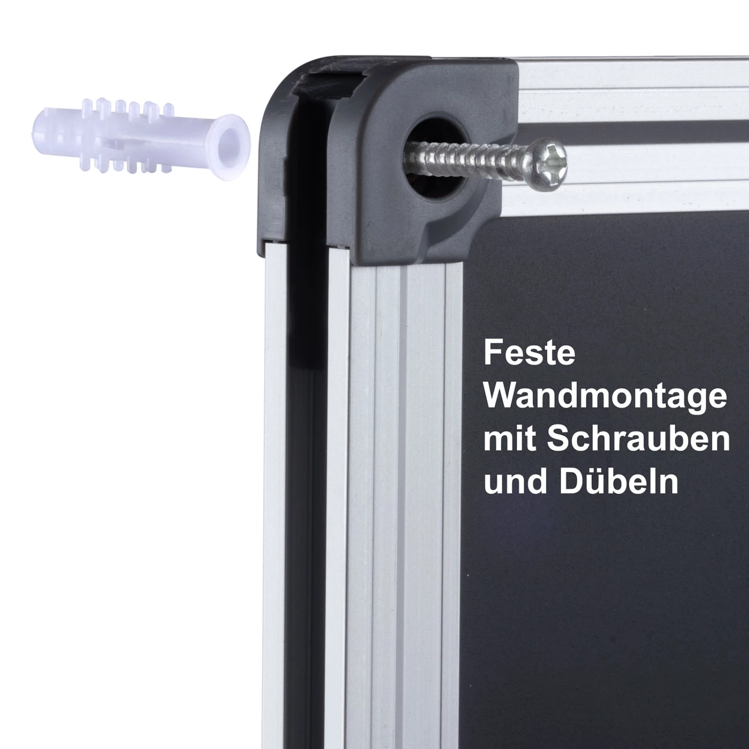 Kreidetafel Inkl. Kreidemarker, Magneten Und Befestigungsmaterial – Bild 6