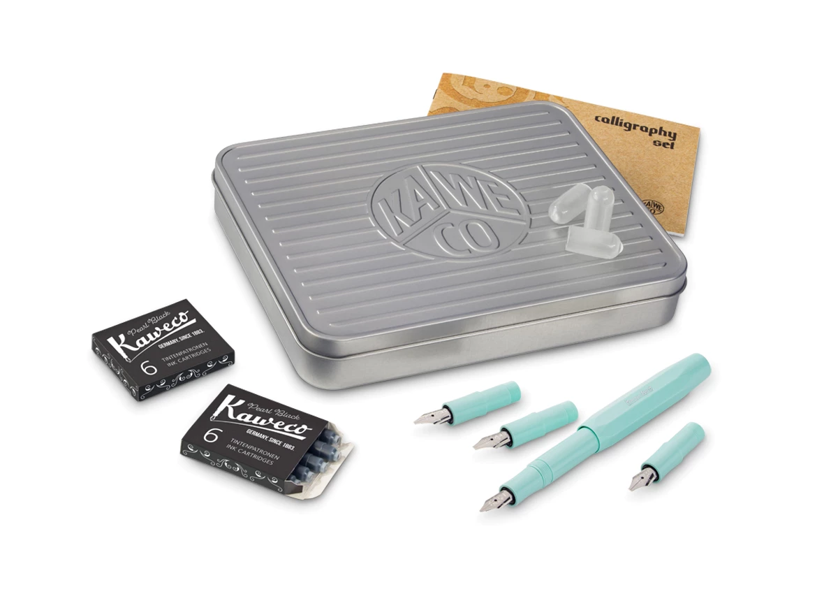 Kaweco KALLIGRAFIE SPORT Set Mint